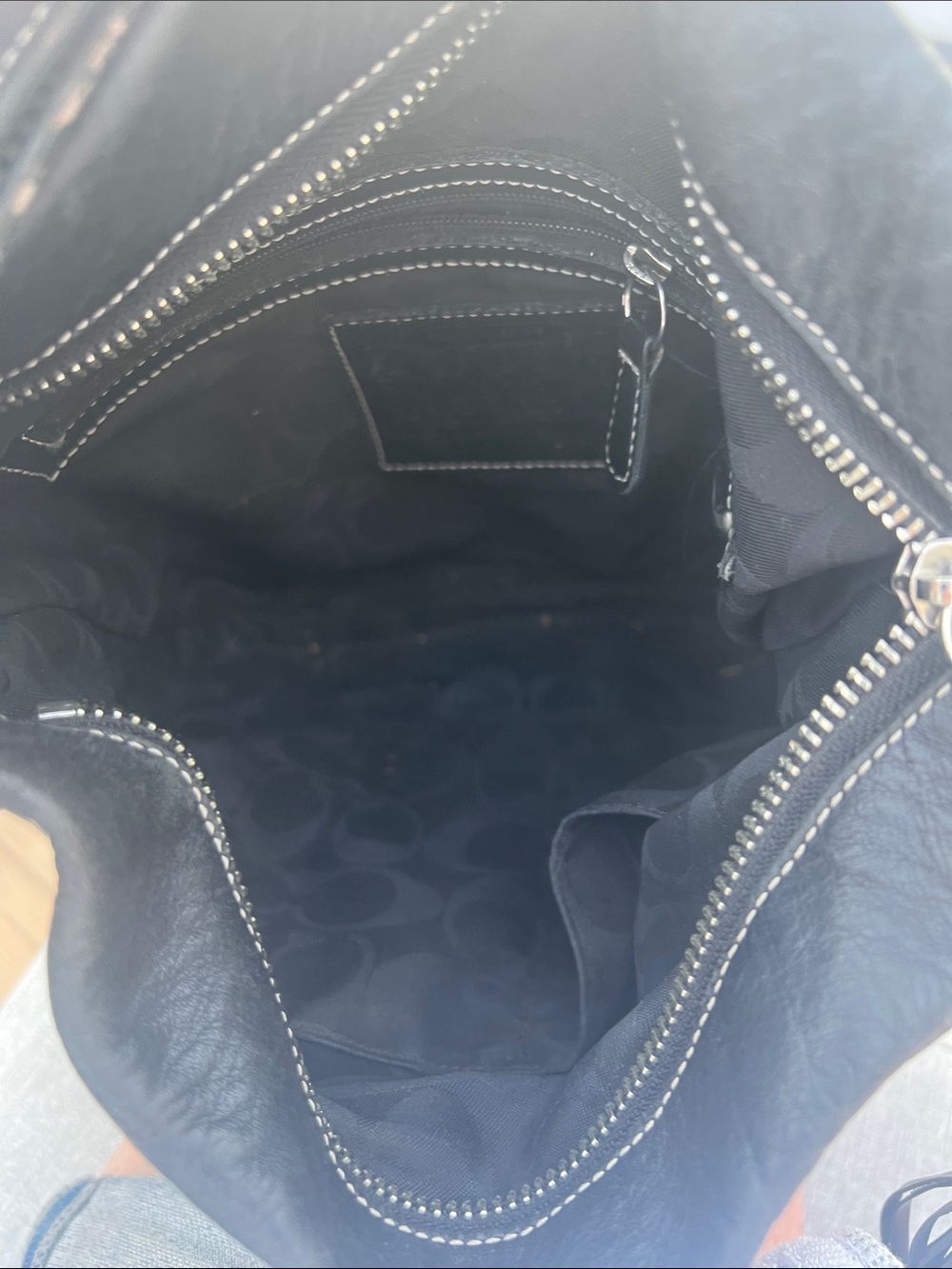 Coach Legacy slim tassel shoulder/crossbody bag - Picture 8 of 9